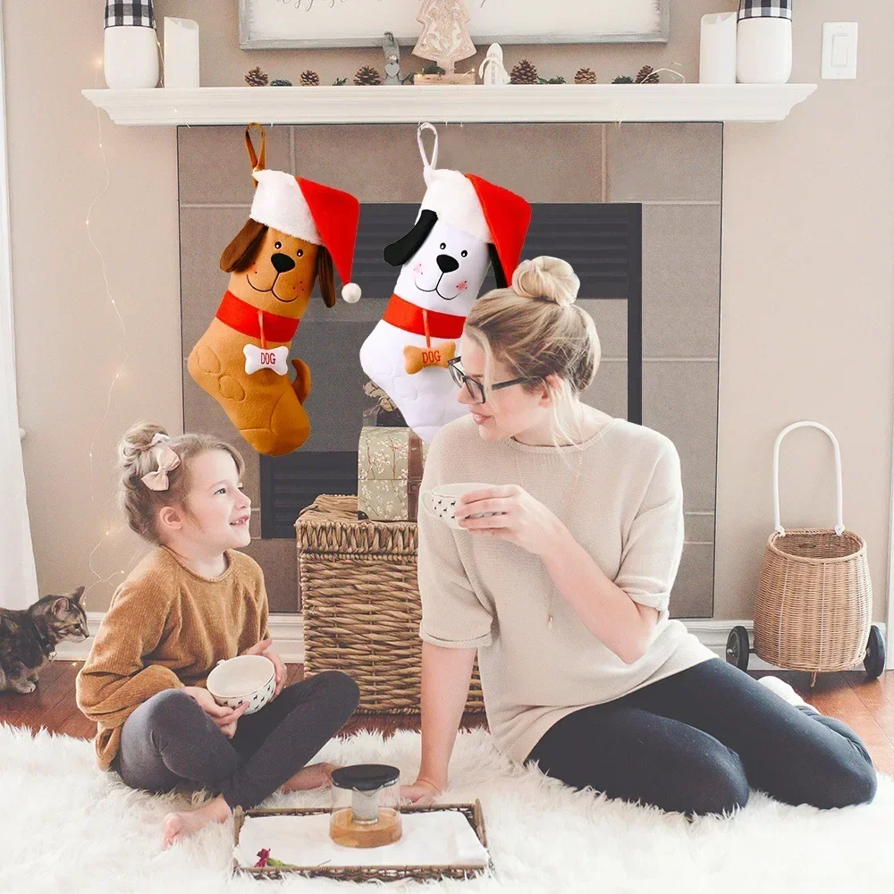 Dog Bone Shape Christmas Stock - Christmas Stocking Hanging review and price