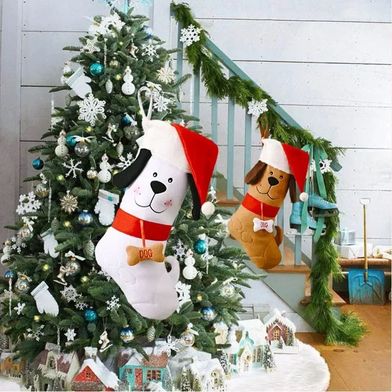 Dog Bone Shape Christmas Stock - Christmas Stocking Hanging review and price