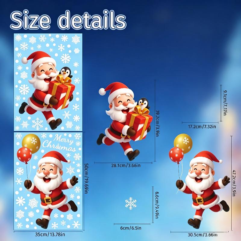 Christmas Static Window Sticke - Snowflake Window Decal review and price