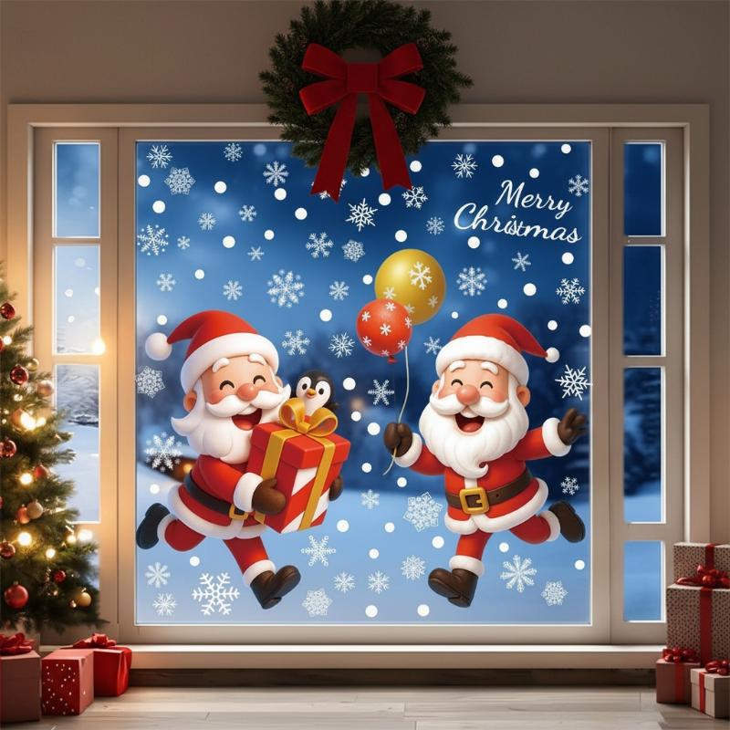 Christmas Static Window Sticke - Snowflake Window Decal review and price