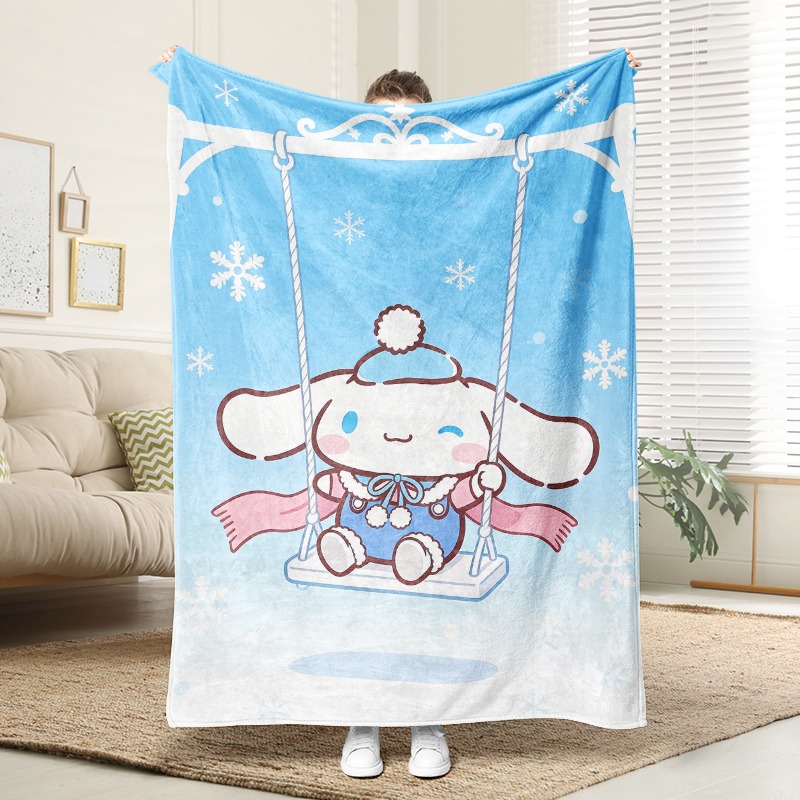 Sanrio Blanket Cinnamoroll Win - Christmas Throw Blanket review and price