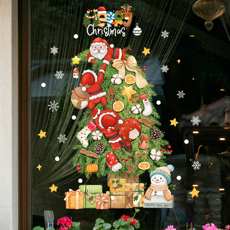 2026 Merry Christmas Window Gl - Snowflake Window Decal review and price