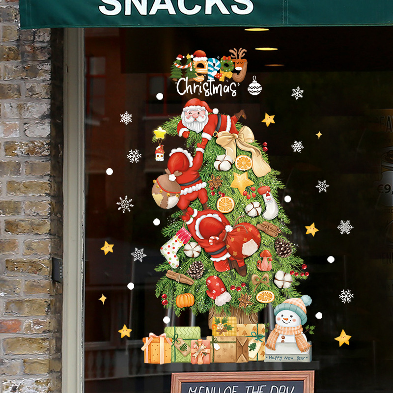 2026 Merry Christmas Window Gl - Snowflake Window Decal review and price