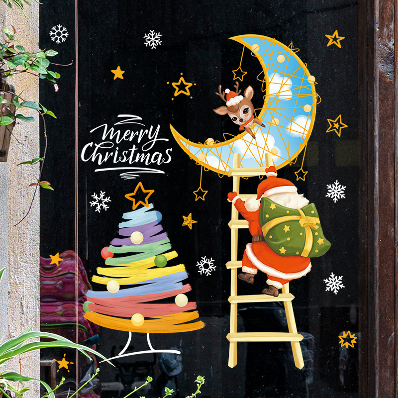 2026 Merry Christmas Window Gl - Snowflake Window Decal review and price
