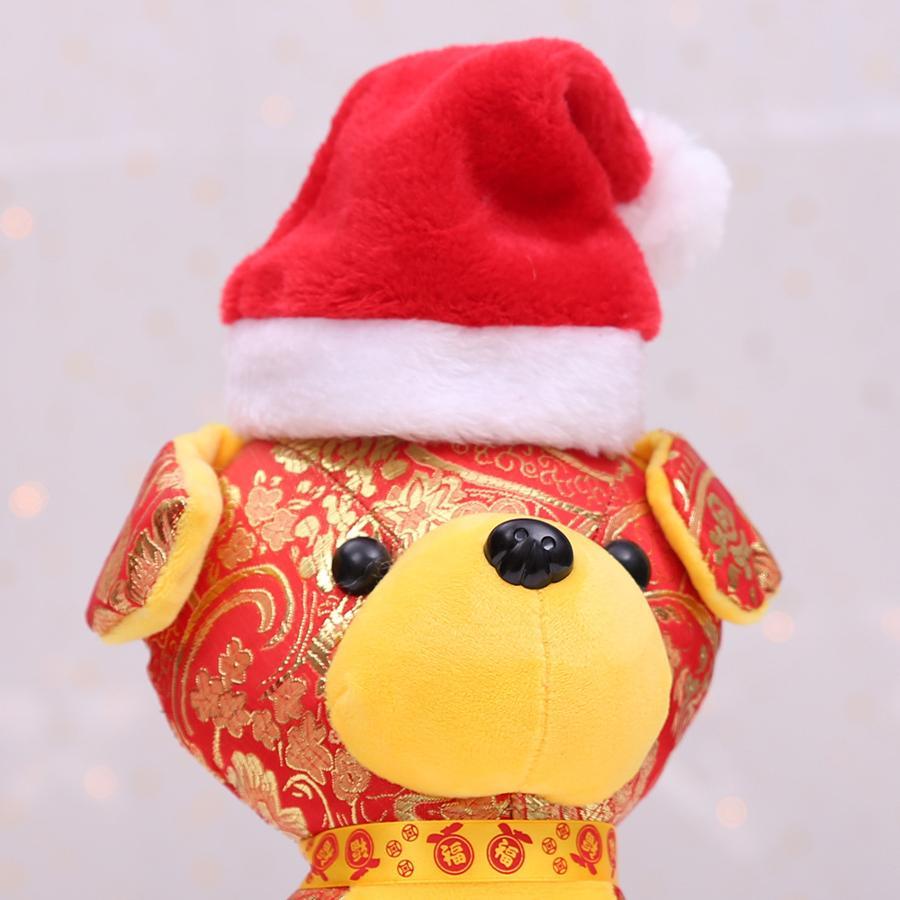 Christmas Pet Santa Hat Red Pl - Santa Hat Plush review and price