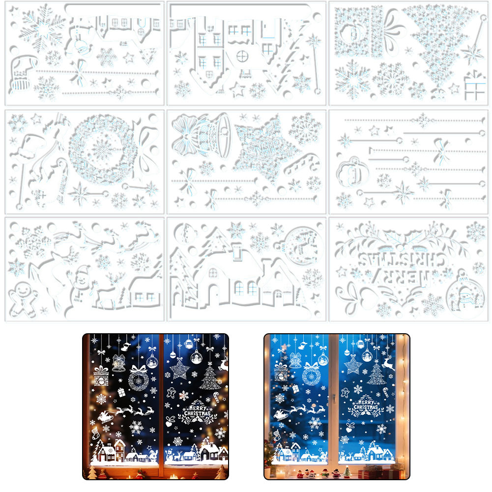 Large Christmas Window Decals  - Snowflake Window Decal review and price