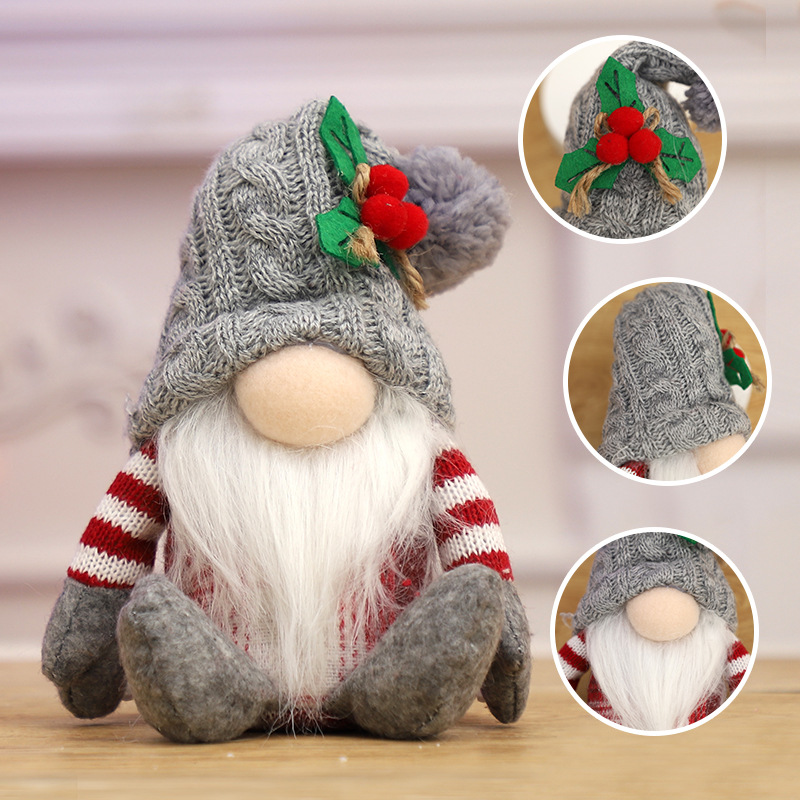 2Pcs Christmas Faceless Gnome  - Santa Hat Plush review and price