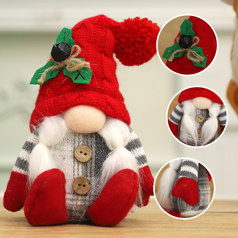 2Pcs Christmas Faceless Gnome  - Santa Hat Plush review and price