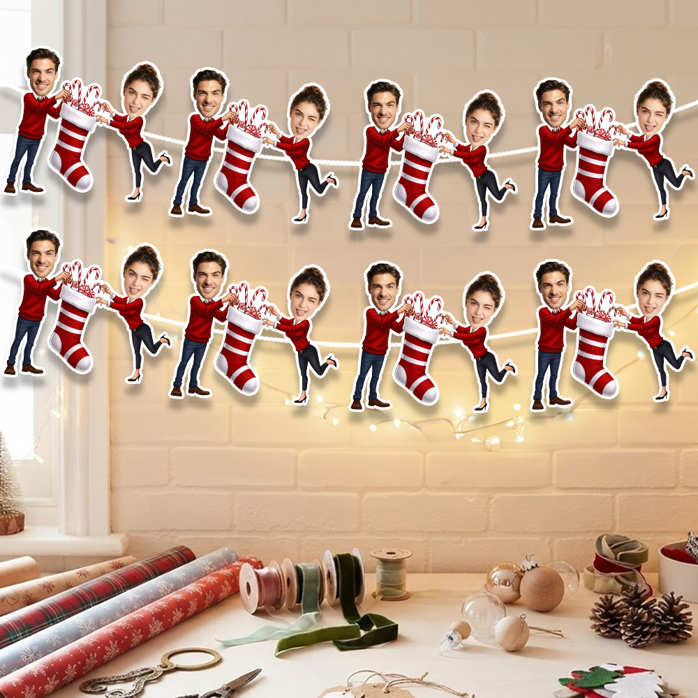 8/16/24PC Custom Photo Christm - Christmas Stocking Hanging review and price
