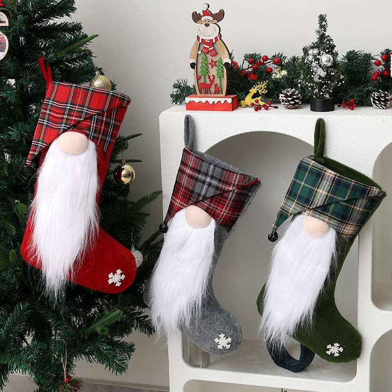 1-4PCS Christmas Treat Bags fo - Christmas Stocking Hanging review and price